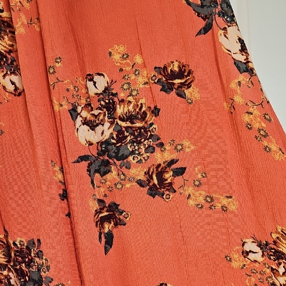 Free People XS Floral Boho Mini Dress - - Picture 9 of 13